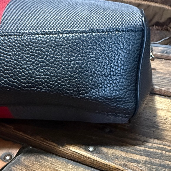 Coach Black and Red Satchel - Picture 4 of 6